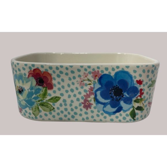 Other - Pioneer Woman 2 Qt Casserole Romance Blooms w cover